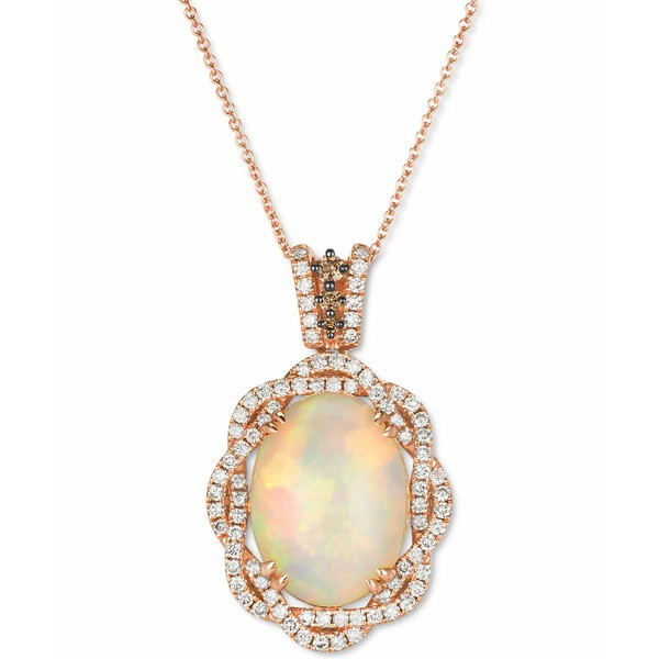 ルヴァン レディース ネックレス・チョーカー・ペンダントトップ アクセサリー Neopolitan Opal (4-1/2 ct. t.w.) & Diamond (3/4 ct. t.