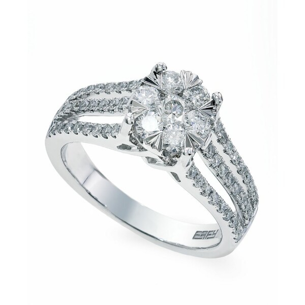 エフィー コレクション レディース リング アクセサリー Effy Diamond Ring (9/10 ct. t.w.) in 14k White Gold White Gold