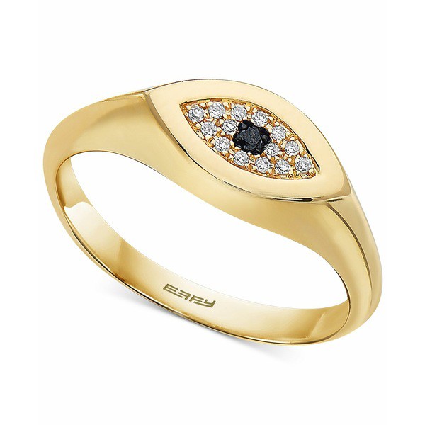 エフィー コレクション レディース リング アクセサリー EFFY® Diamond Accent Evil Eye Ring in 14k Gold Yellow Gold