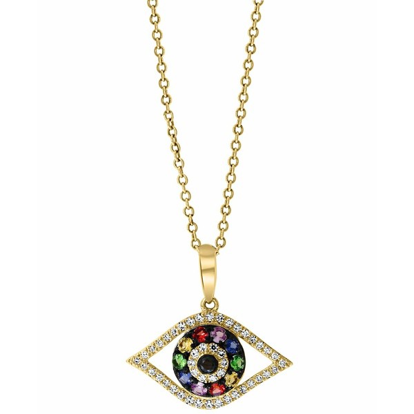 エフィー コレクション レディース ネックレス・チョーカー・ペンダントトップ アクセサリー EFFY® Multi-Sapphire (1/4 ct. t.w.) &