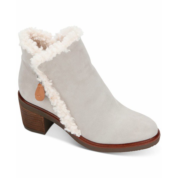 ジェントルソウルズ レディース ブーツ＆レインブーツ シューズ by Kenneth Cole Women's Best Zip Cozy Booties Oyster