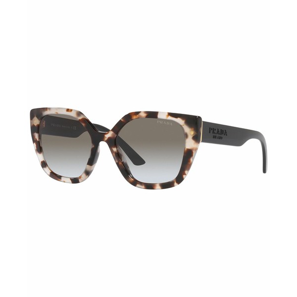 プラダ レディース サングラス＆アイウェア アクセサリー Women's Sunglasses, 52 Talc Tortoise