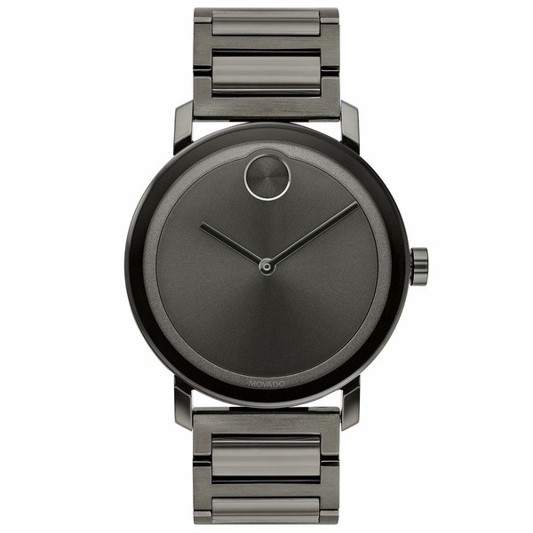 モバド メンズ 腕時計 アクセサリー Men's Swiss BOLD Evolution Gunmetal Stainless Steel Bracelet Watch 40mm Gray