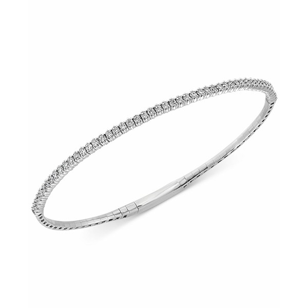 エフィー コレクション レディース ブレスレット・バングル・アンクレット アクセサリー EFFY® Diamond Skinny Bangle Bracelet (3/4