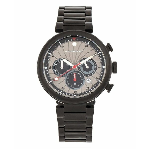 モルフィック レディース 腕時計 アクセサリー Women's M87 Series Chronograph Silver-tone or Gold-tone or Black Stainless Steel Bra