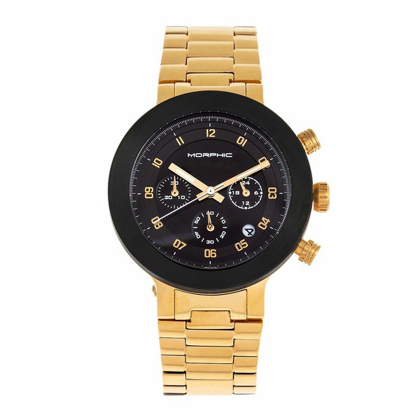 モルフィック レディース 腕時計 アクセサリー Women's M78 Series Silver-tone or Gold-tone or Rose Gold Bracelet Chronograph Watch,