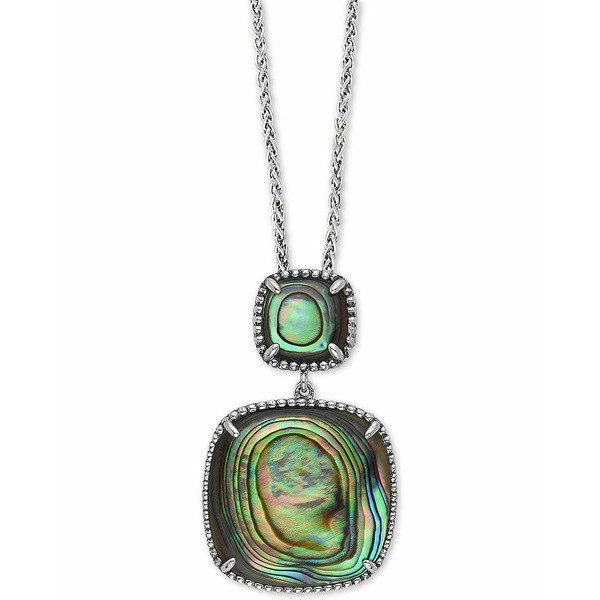 エフィー コレクション レディース ネックレス・チョーカー・ペンダントトップ アクセサリー EFFY® Abalone Double Drop 18" Pendant