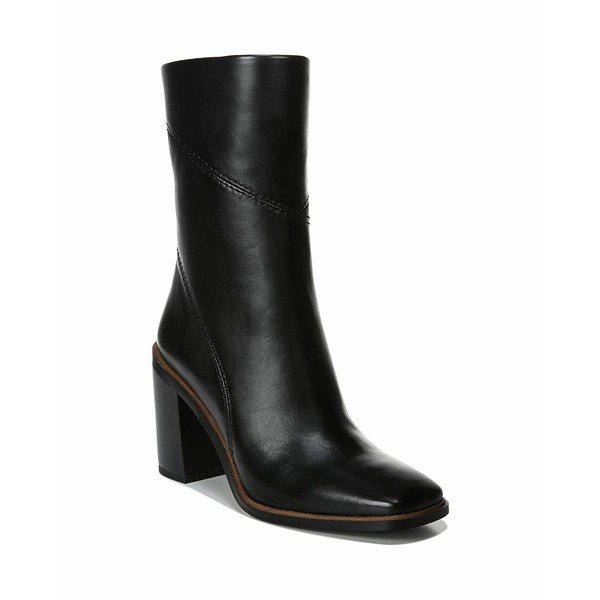 フランコサルト レディース ブーツ＆レインブーツ シューズ Stevie Mid Shaft Boots Black Leather