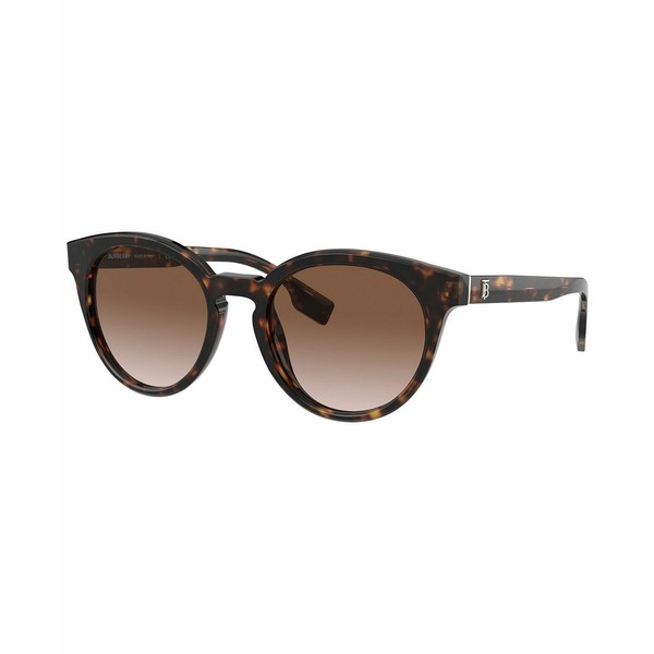 バーバリー レディース サングラス＆アイウェア アクセサリー Women's Amelia Sunglasses, BE4326 52 DARK HAVANA/BROWN GRADIENT