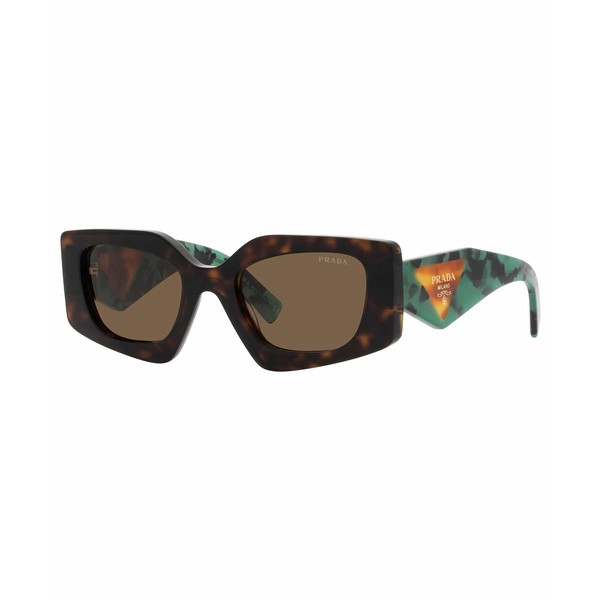 プラダ レディース サングラス＆アイウェア アクセサリー Women's Sunglasses, 51 Tortoise