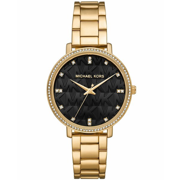 マイケルコース レディース 腕時計 アクセサリー Women's Pyper Gold-Tone Stainless Steel Bracelet Watch 38mm Gold- Tone