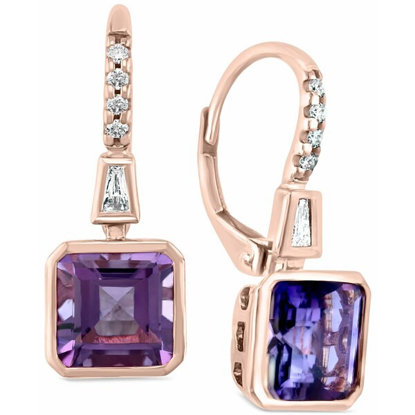 エフィー コレクション レディース ネックレス・チョーカー・ペンダントトップ アクセサリー EFFY® Amethyst (3 ct. t.w.) & Diamond