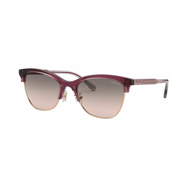 コーチ レディース サングラス＆アイウェア アクセサリー Women's Sunglasses, HC8277 L1113 55 Brown