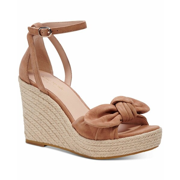 ケイト スペード レディース サンダル シューズ Women's Tianna Wedge Sandals Medium Biscotti