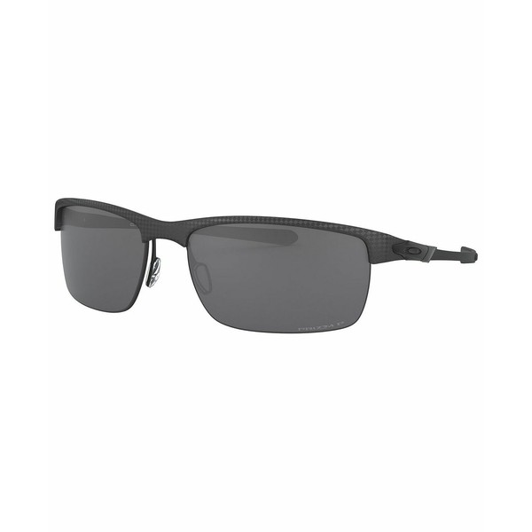 オークリー メンズ サングラス・アイウェア アクセサリー CARBON BLADE Polarized Sunglasses, OO9174 66 MATTE CARBON FIBER/PRIZM BLAC