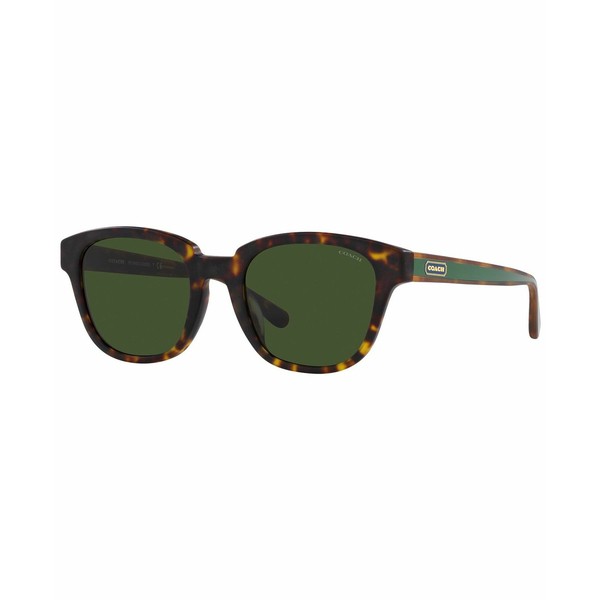 コーチ メンズ サングラス・アイウェア アクセサリー Men's Sunglasses, HC8340U C8003 53 Matte Dark Tortoise