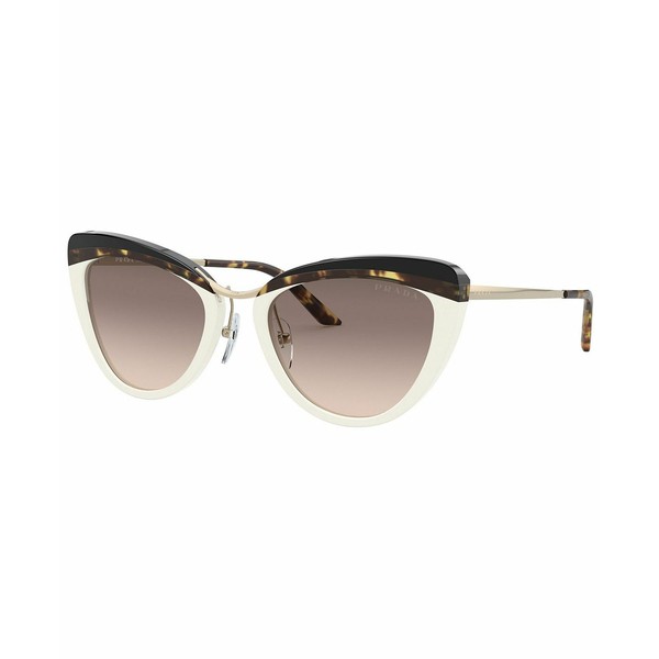 プラダ レディース サングラス＆アイウェア アクセサリー Women's Sunglasses, PR 25XS 55 BLACK/HAVANA/IVORY