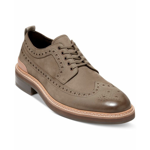 コールハーン メンズ ドレスシューズ シューズ Men's Grand Longwing Oxford Dress Shoe Ch Riverstone