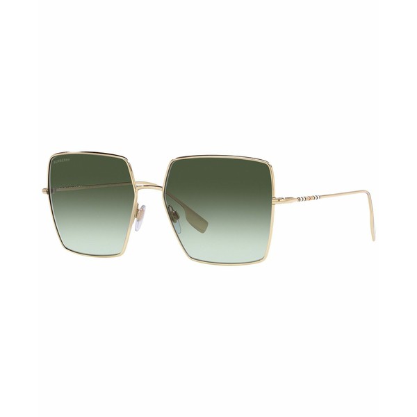 バーバリー レディース サングラス＆アイウェア アクセサリー Women's Sunglasses, BE3133 DAPHNE 58 Light Gold-Tone 1