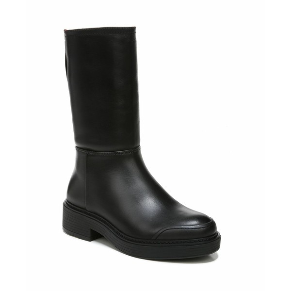 フランコサルト レディース ブーツ＆レインブーツ シューズ Kelsi Mid Shaft Boots Black Leather