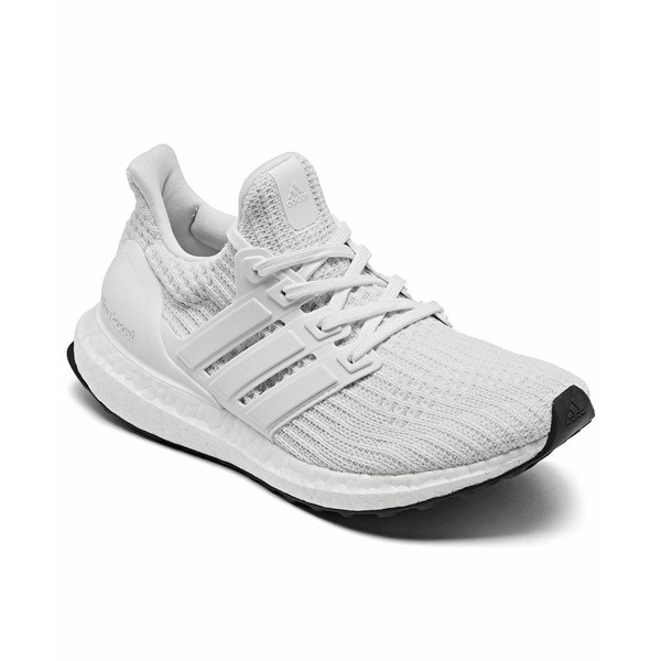 アディダス レディース スニーカー シューズ Women's UltraBOOST DNA Primeblue Running Sneakers from Finish Line White, Black