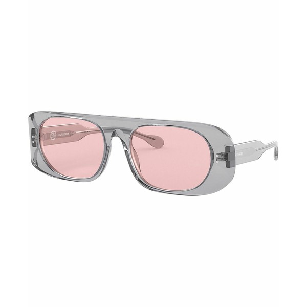 バーバリー レディース サングラス＆アイウェア アクセサリー Women's Sunglasses TRANSPARENT GREY/PINK