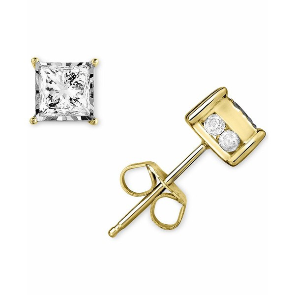 トゥルーミラクル レディース ピアス＆イヤリング アクセサリー Diamond Stud Earrings (1/2 ct. t.w.) in 14k White, Yellow or Rose Go