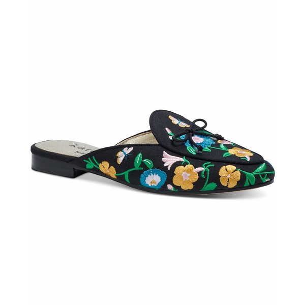 ケイト スペード レディース サンダル シューズ Women's Devi Mules Floral Garden Black