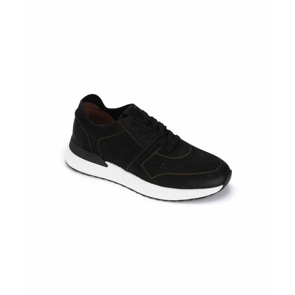 ジェントルソウルズ メンズ スニーカー シューズ Men's Lawrence Jogger Sneakers Black