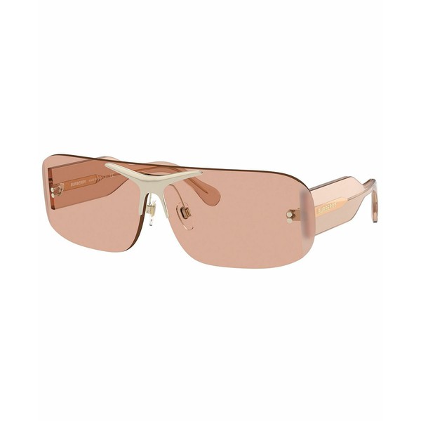 バーバリー レディース サングラス＆アイウェア アクセサリー Sunglasses, BE3123 60 TRANSPARENT PEACH