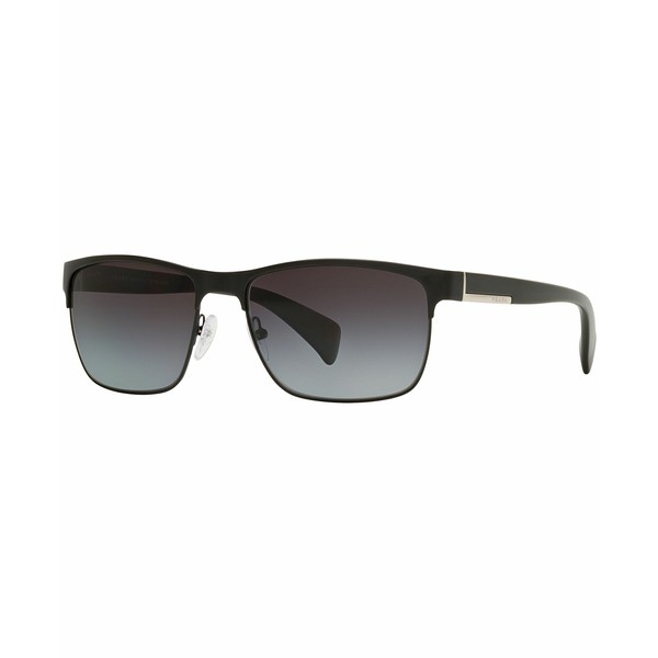 プラダ レディース サングラス＆アイウェア アクセサリー Polarized Sunglasses , PR 51OS Black/Grey