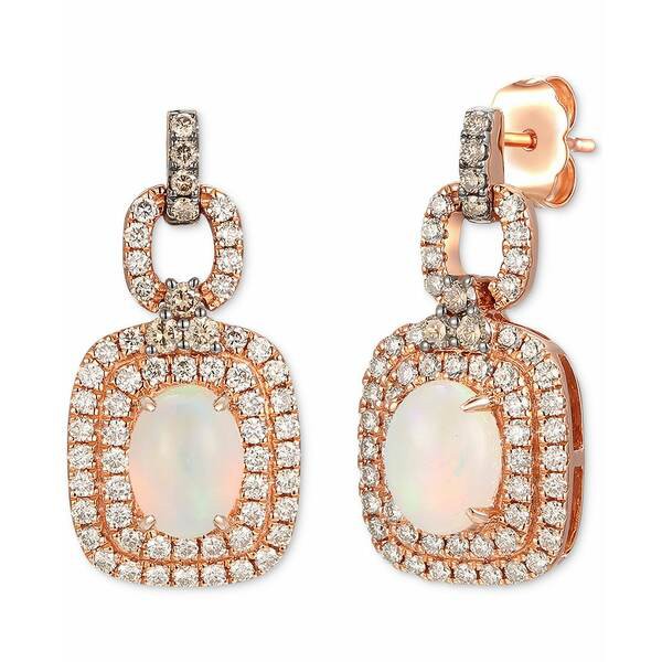 ルヴァン レディース ピアス＆イヤリング アクセサリー Neopolitan Opal (3/4 ct. t.w.) & Diamond (1 ct. t.w.) Statement Ring in 14k