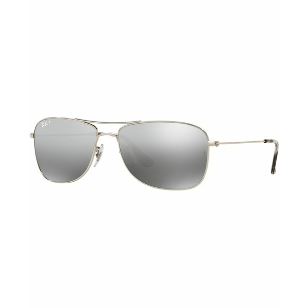 レイバン レディース サングラス＆アイウェア アクセサリー Polarized Sunglasses, RB3543 SILVER/GREY MIRROR POLAR