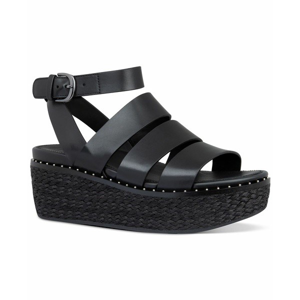 フィットフロップ レディース サンダル シューズ Women's Eloise Ankle-Strap Espadrille Sandals Black