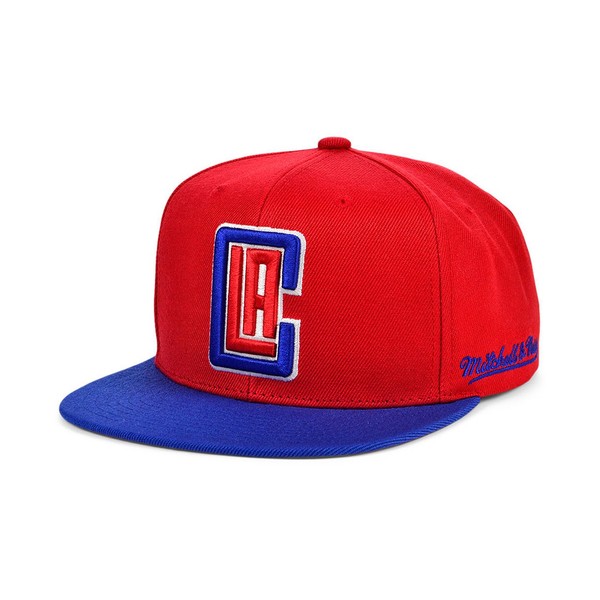 春の最新作 送料無料 ミッチェル ネス メンズ 帽子 アクセサリー Los Angeles Clippers The Drop Snapback Cap Red Royalblue おしゃれ Www Iacymperu Org