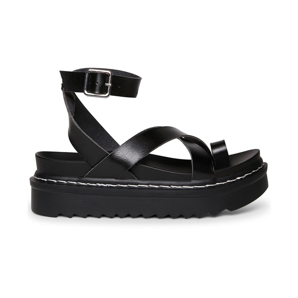 2022お買い得 マッデンガール Delanno Platform Footbed Sandals Blackの通販はau PAY マーケット - asty|商品ロットナンバー:496035003 レディース サンダル シューズ 限定SALE安い