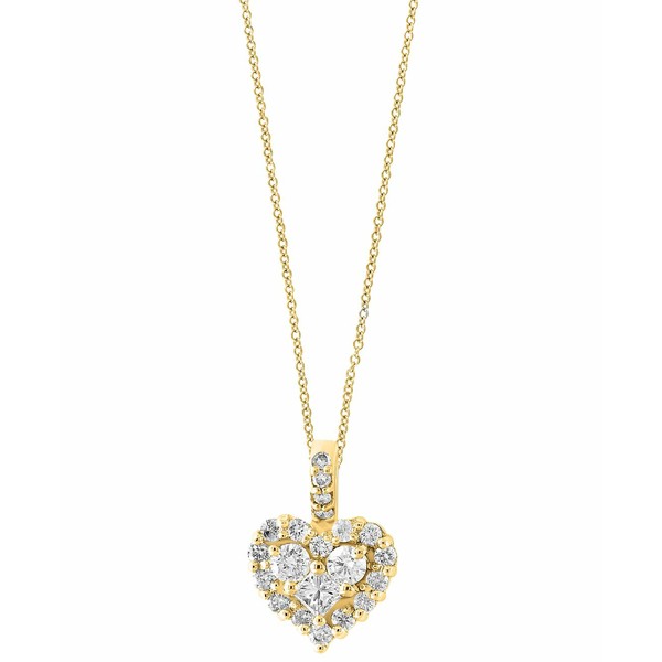 エフィー コレクション レディース ネックレス・チョーカー・ペンダントトップ アクセサリー EFFY® Diamond Heart Pendant Necklace