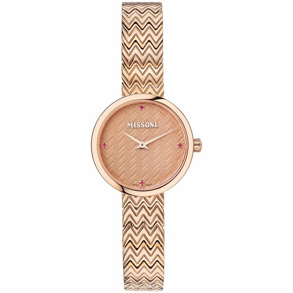 ミッソーニ レディース 腕時計 アクセサリー Women's Swiss M1 Rose Gold Ion Plated Bracelet Watch 29mm Ip Rose Gold