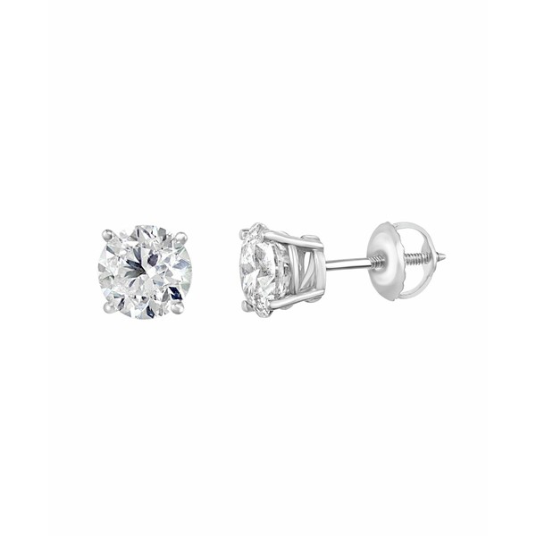 エフィー コレクション レディース ピアス＆イヤリング アクセサリー Effy Diamond (2 ct. t.w.) Stud Earrings in 14k White Gold White