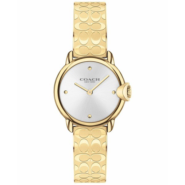 コーチ レディース 腕時計 アクセサリー Women's Arden Gold-Tone Bracelet Watch 28mm Gold