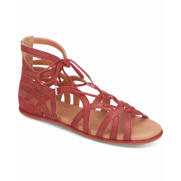 ジェントルソウルズ レディース サンダル シューズ by Kenneth Cole Women's Break My Heart Sandals Dark Red