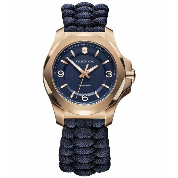 ビクトリノックス レディース 腕時計 アクセサリー Women's I.N.O.X. V Blue Paracord Strap Watch 37mm Blue