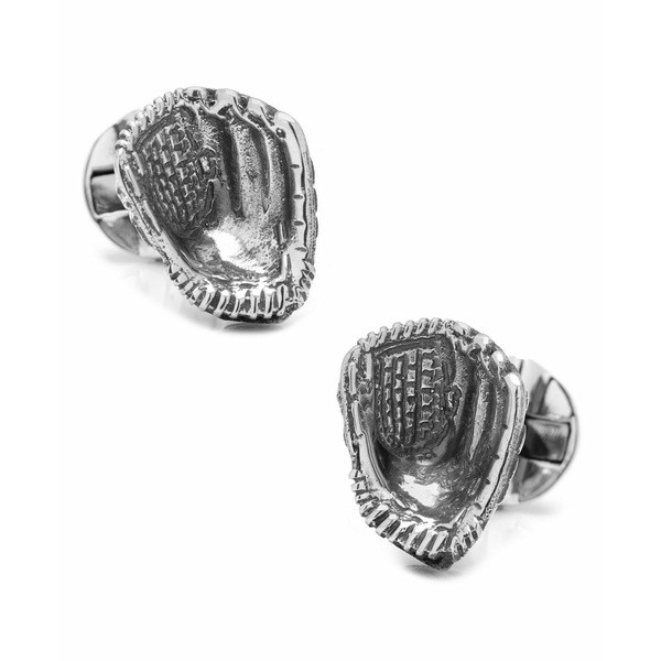 カフリンクス メンズ 手袋 アクセサリー Sterling Baseball Glove Cufflinks Silver