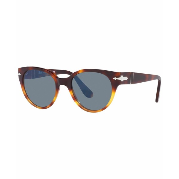 ペルソル レディース サングラス＆アイウェア アクセサリー Women's Sunglasses, PO3287S 51 Red Havana Grad Light Havana