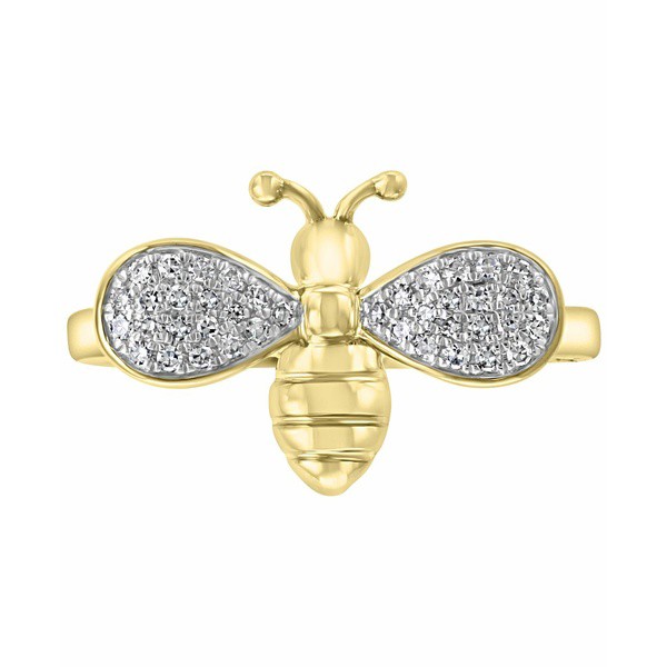 なサイズ▱ エフィー Diamond Bee Ring (1/6 ct. t.w.) in 14k Gold Yellow Goldの通販はau PAY マーケット - asty｜商品ロットナンバー：494143774 コレクション レディース リング アクセサリー EFFY® ♡ください