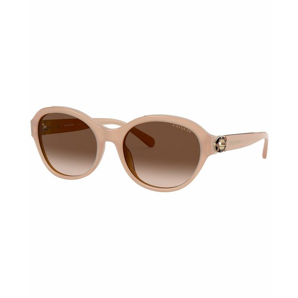 コーチ レディース サングラス＆アイウェア アクセサリー Women's Sunglasses, HC8293 L1145 57 Beige