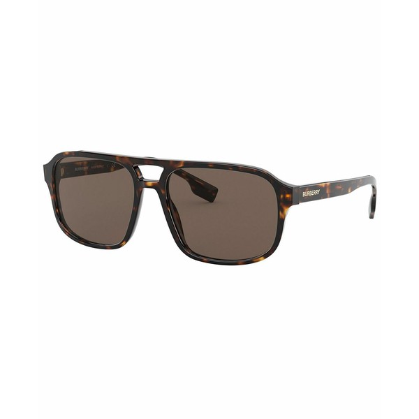 バーバリー メンズ サングラス・アイウェア アクセサリー Men's Sunglasses, BE4320 58 DARK HAVANA