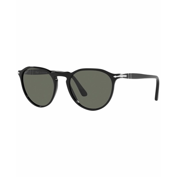 ペルソル レディース サングラス＆アイウェア アクセサリー Unisex Polarized Sunglasses, PO3286S 51 Black