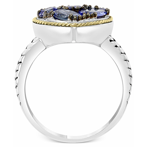 サイト販売中 エフィー コレクション レディース リング アクセサリー EFFY® Tanzanite Heart Ring (2-1/5 ct. t.w.) in Sterling Silver & 18k Go サイト販売中 エフィー コレクション レディース リング アクセサリー EFFY® Tanzanite Heart Ring (2-1/5 ct. t.w.) in Sterling Silver & 18k Go