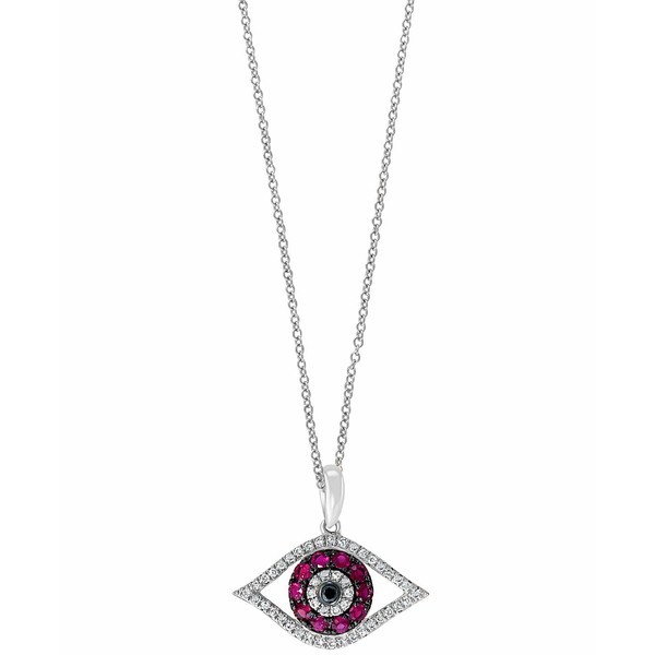 エフィー コレクション レディース ネックレス・チョーカー・ペンダントトップ アクセサリー EFFY® Ruby (1/4 ct. t.w.) & Diamond (